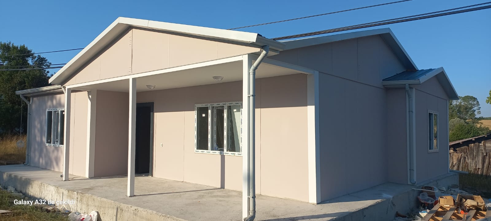Çanakkale Osman Bey Prefabrik Ev 100 m²
