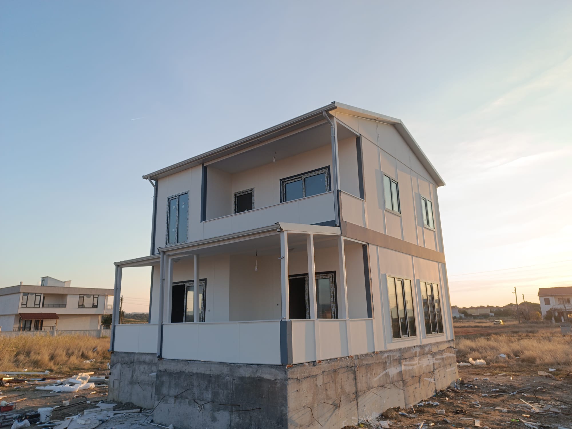 186 m² Prefabrik Ev